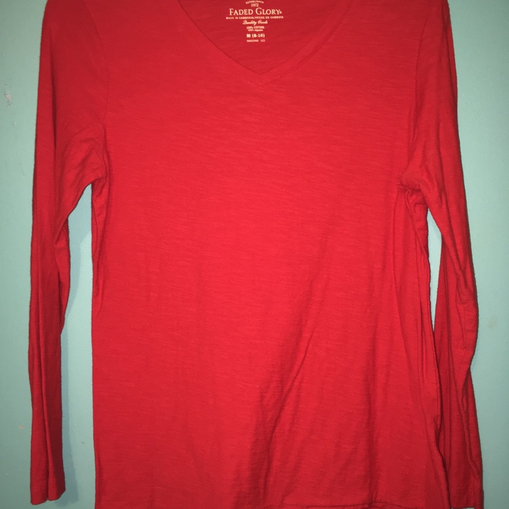 Red long sleeve